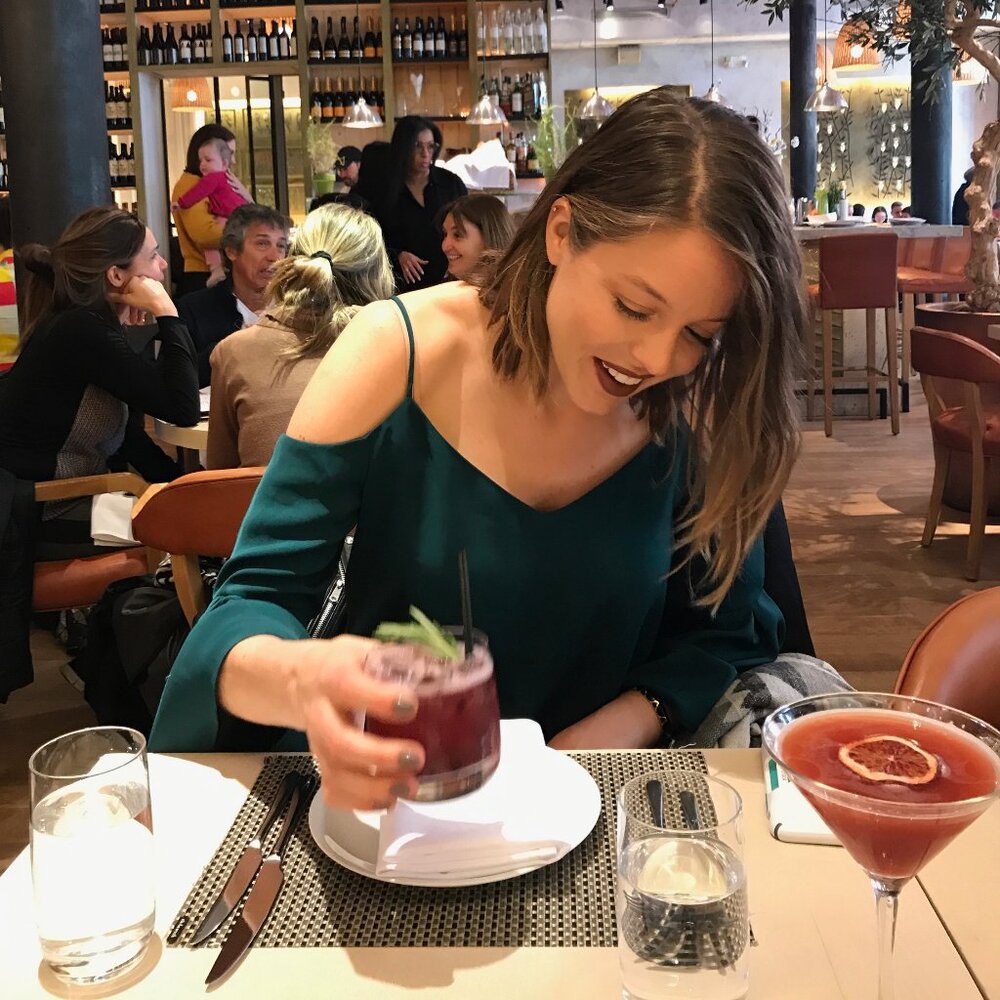 H&M bell sleeve shirt, teal